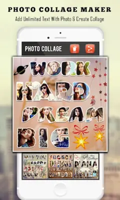 Photo Collage Maker Pic Editor android App screenshot 3