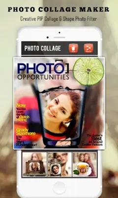 Photo Collage Maker Pic Editor android App screenshot 7